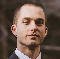 Thomas Whitfield, trading analyst at a crypto market firm, headshot